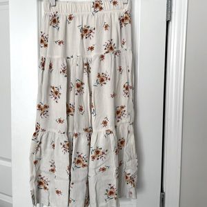 Dry Goods Floral maxi skirt